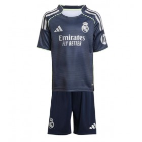 Baby Fußballbekleidung Real Madrid Auswärtstrikot 2025-26 Kurzarm (+ kurze hosen)